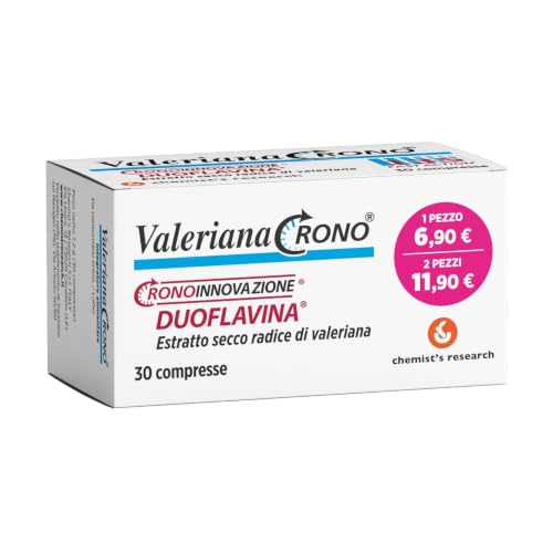 Chemist Research Valeriana Crono integratore 30 compresse sonno