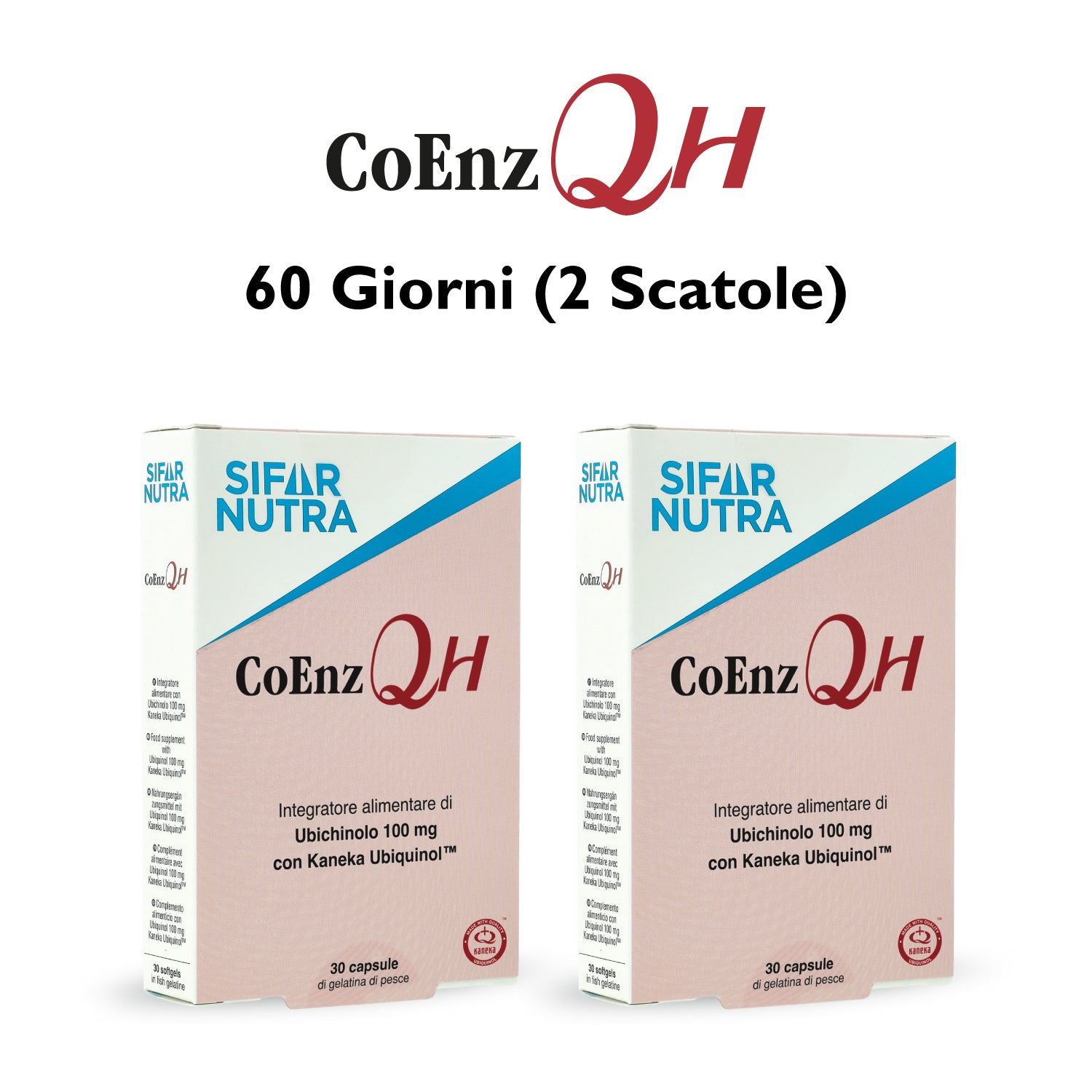 Sifar Antioxidation CoEnz QH capsule 60 cps 2 box ubiquinolo