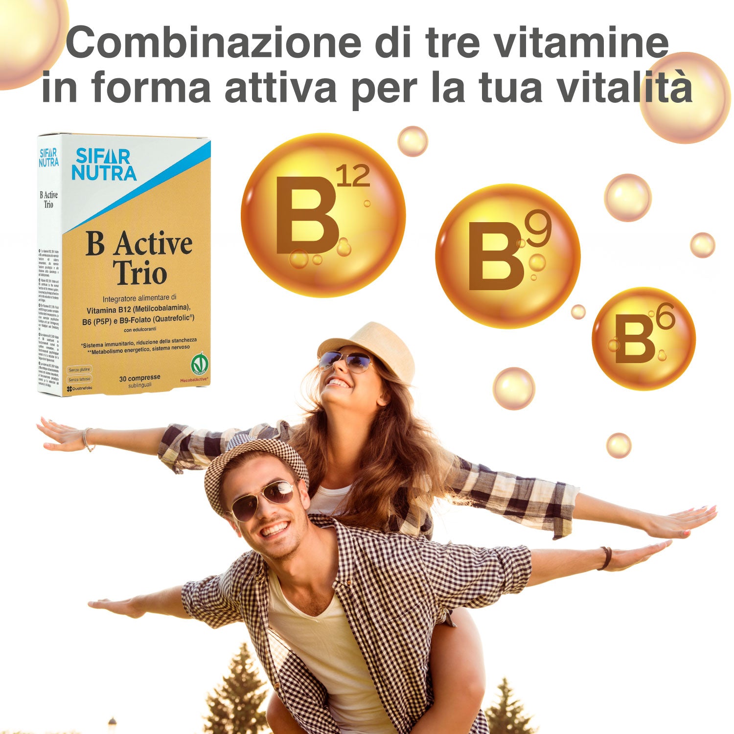 SIFAR NUTRA Memory B Active Trio B12 60 Compresse 2 Scatole