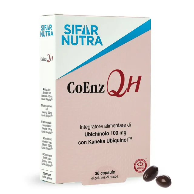 Sifar Antioxidation CoEnz QH capsule 30 cps ubiquinolo energia