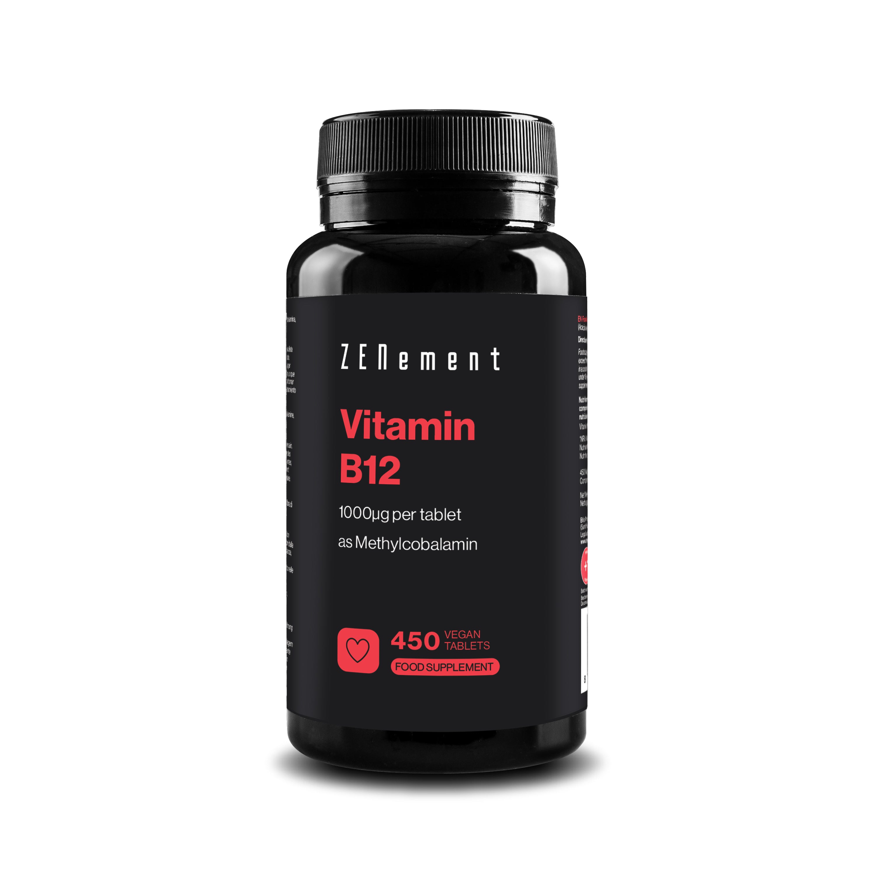 Zenement Vitamina B12 1000 mcg integratore 450 compresse