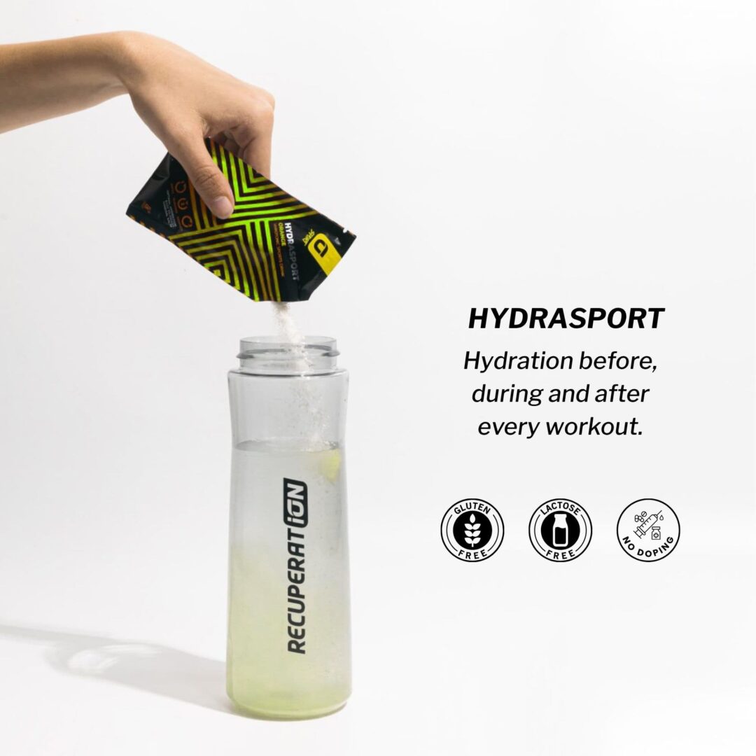 Recuperat-ion Hydrasport bevanda sportiva 20 bustine limone arancia