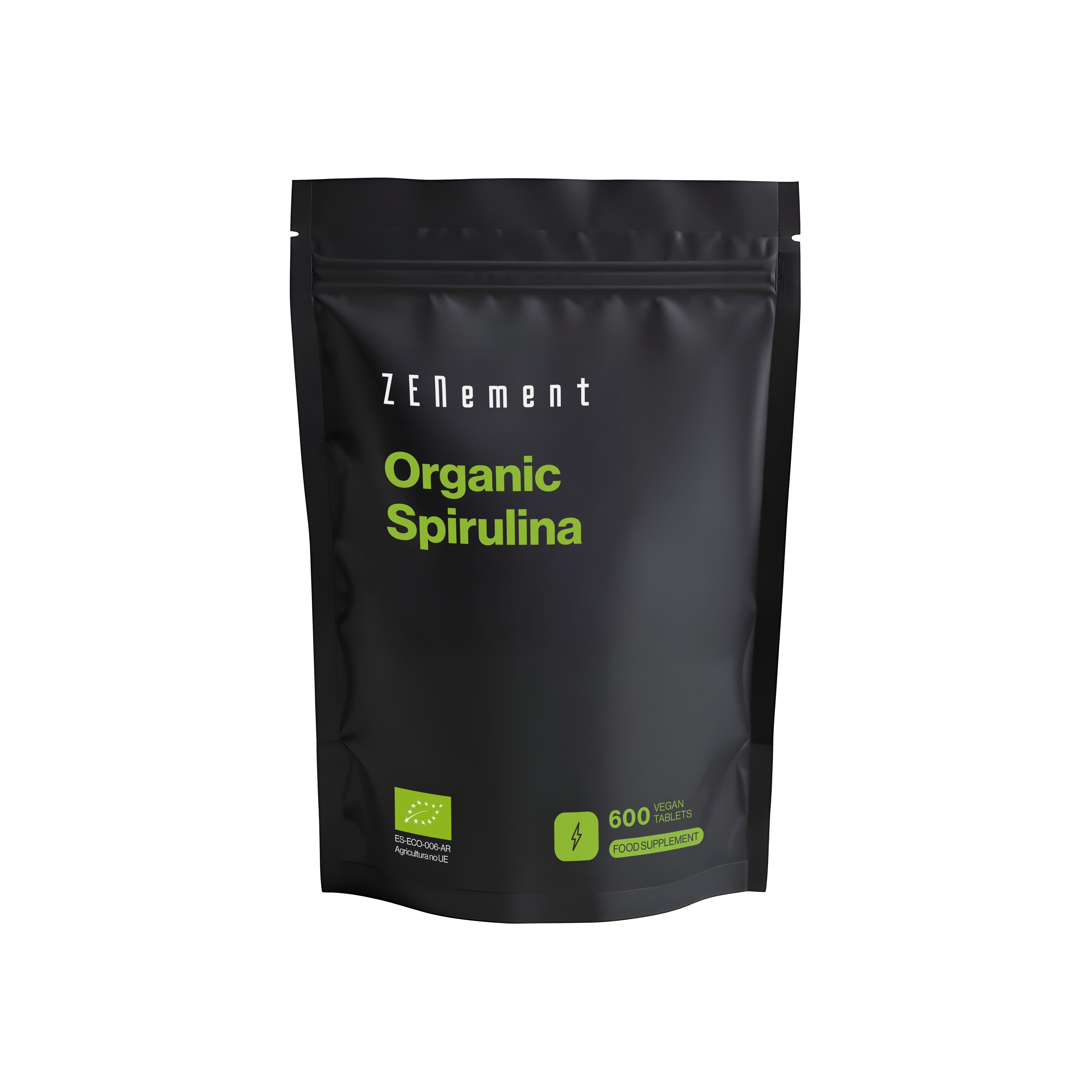 Zenement Spirulina Biologica 100% Bio compresse 600 pz