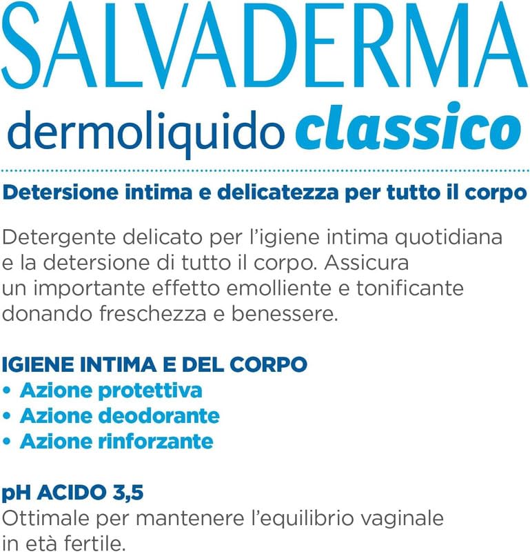 Chemist's Research Salvaderma Detergente Intimo 500 ml Salvia