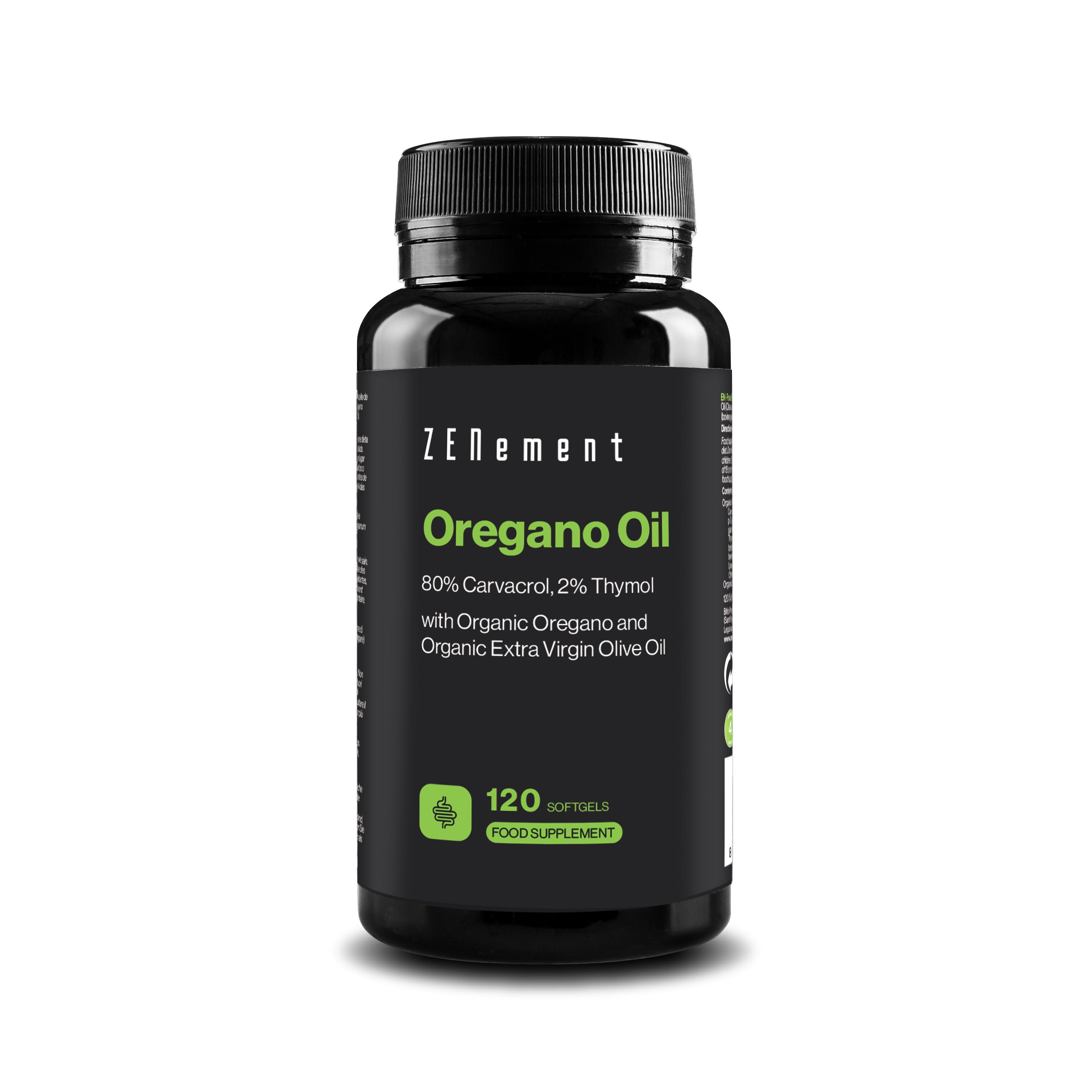 Zenement Olio di Origano 80% carvacrolo capsule 120 softgel