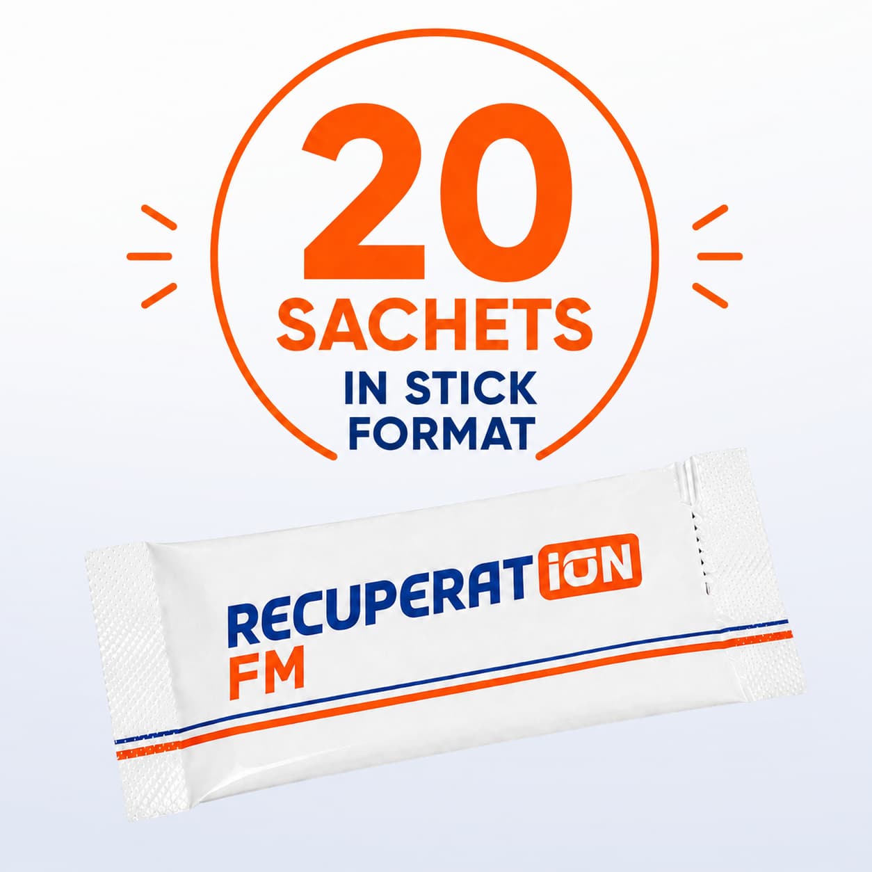 Recuperat-ion Recuperation FM Elettroliti Arancia 20 Stick Senza Zuccheri