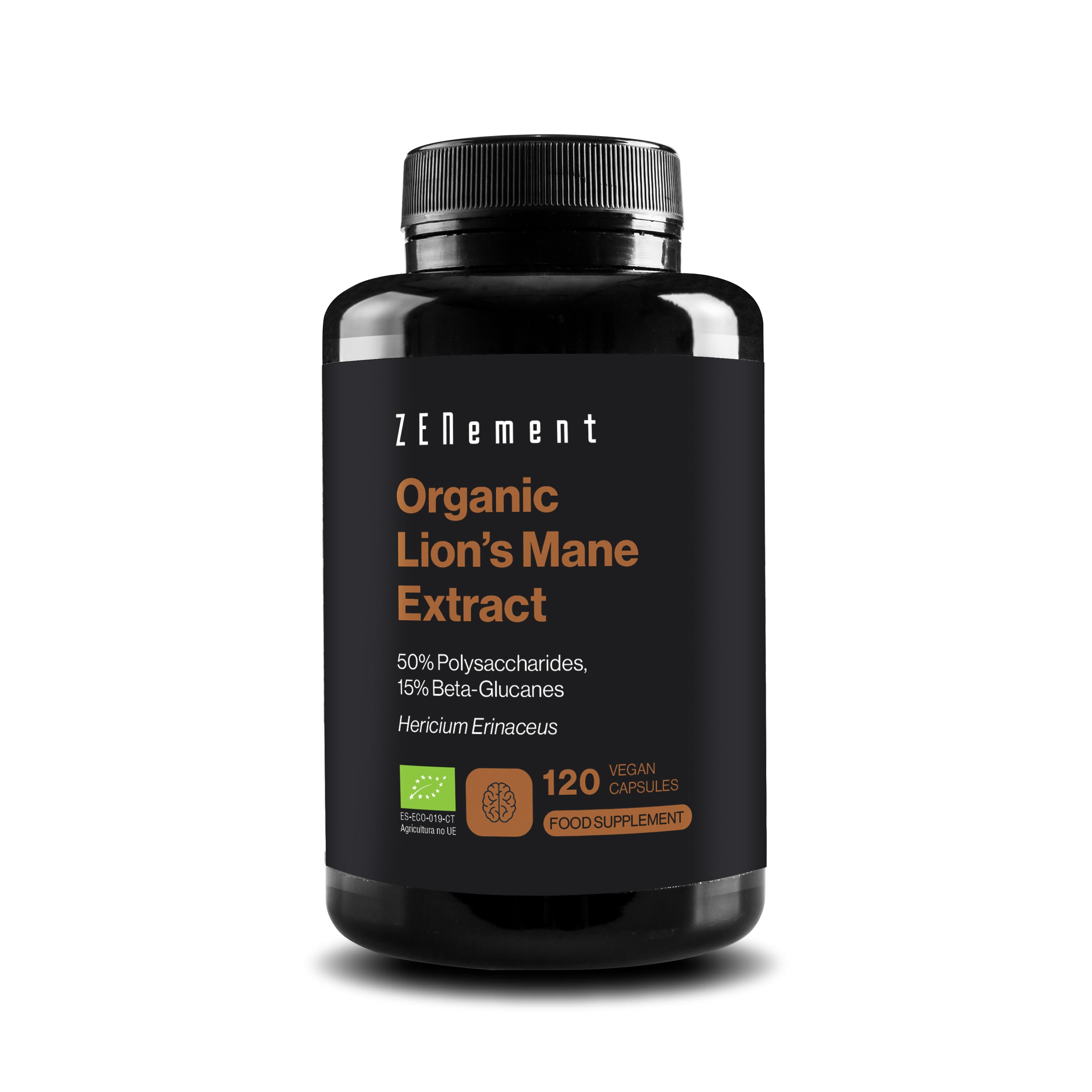 Zenement Lion's Mane Biologico integratore 120 capsule vegane