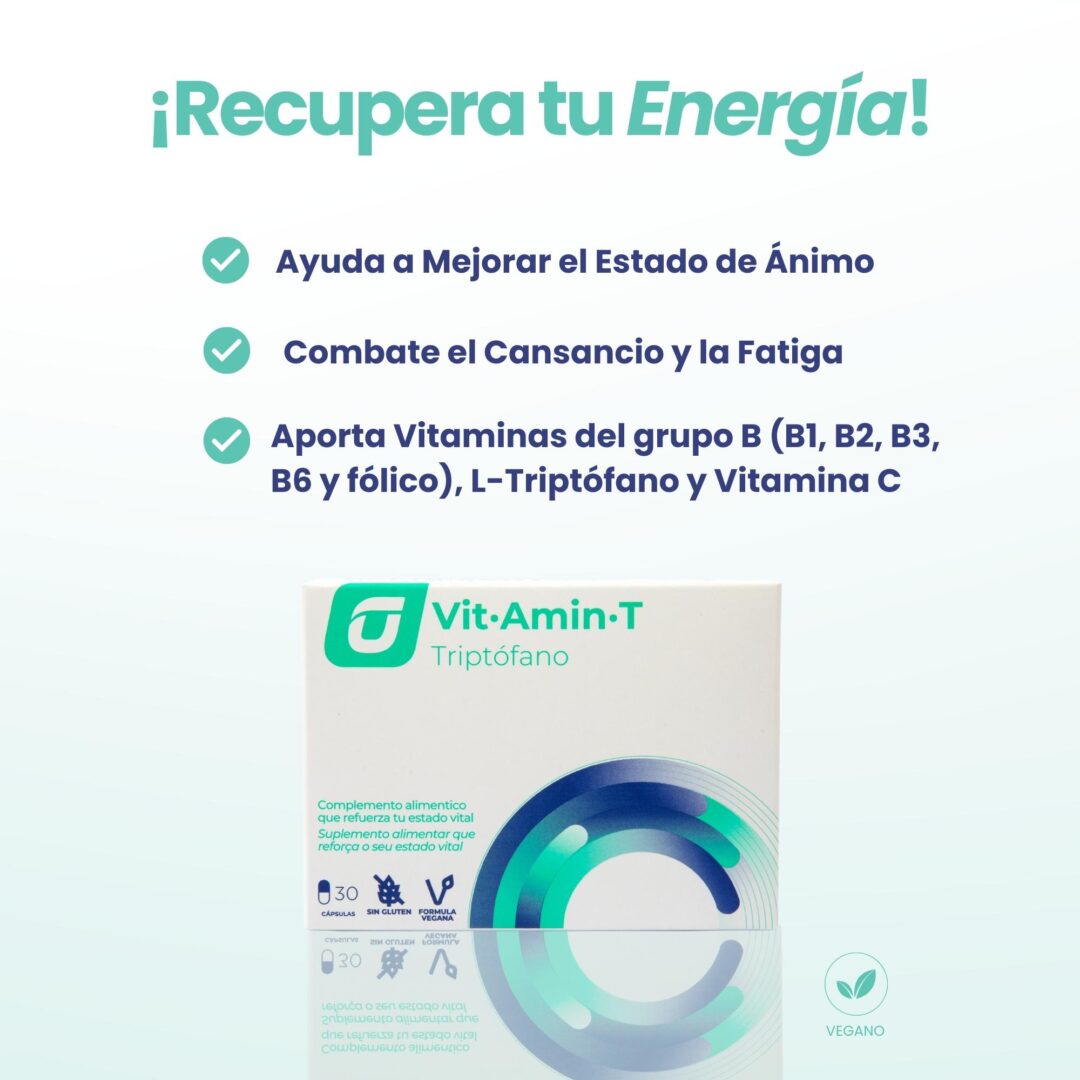 Recuperat-ion Triptófano integratore energia 30 capsule triptofano