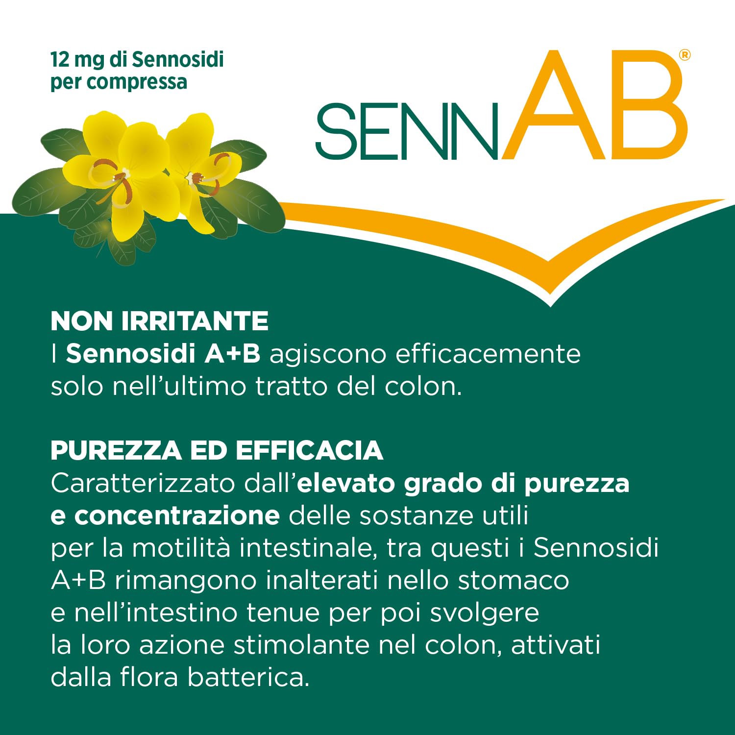 Chemist's Research SennAB Senna 60 Compresse Transito Intestinale