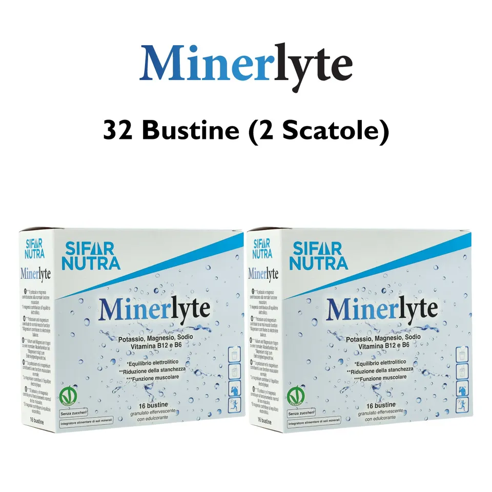 Sifar Nutra Minerlyte elettroliti 32 bustine potassio magnesio