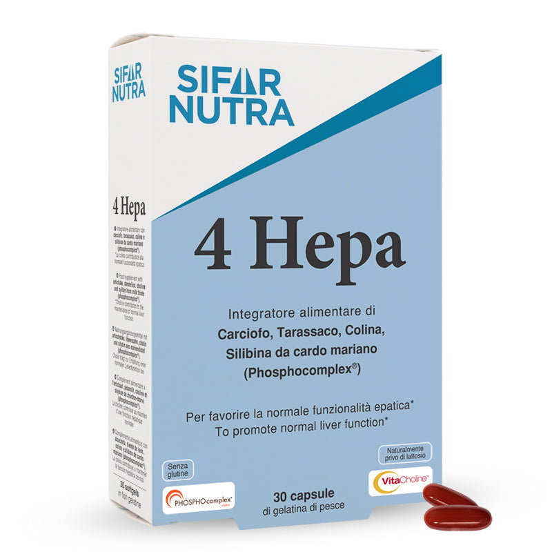 Sifar Nutra Liver Health 4 Hepa capsule 90 capsule carciofo cardo