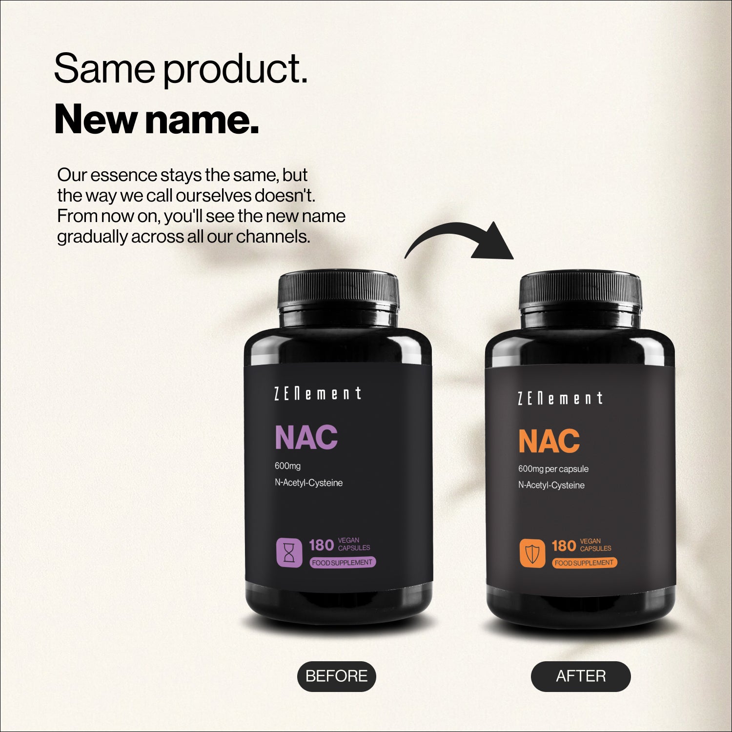 Zenement Longevità NAC 600 mg integratore 180 capsule vegane
