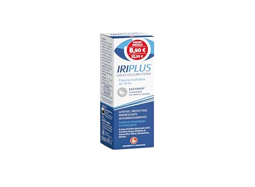 Chemist's Research Iriplus gocce oculari 10 ml ialuronato 0,4%