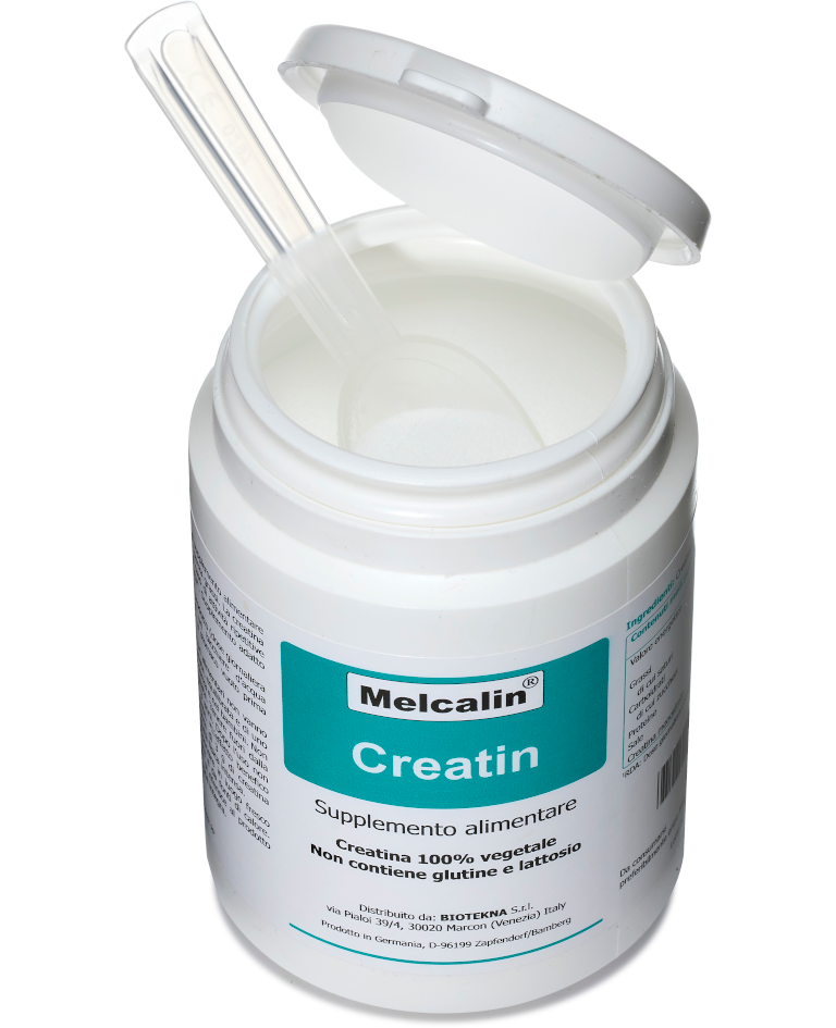 Melcalin Creatin Creatina Integratore Massa Muscolare Uso Sportivo