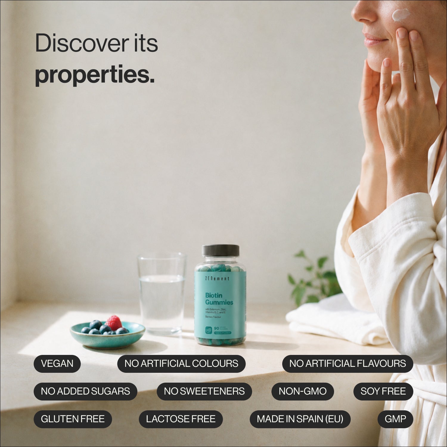 Zenement Bellezza Biotina 6000 mcg Gummies 90 Pezzi Bosco