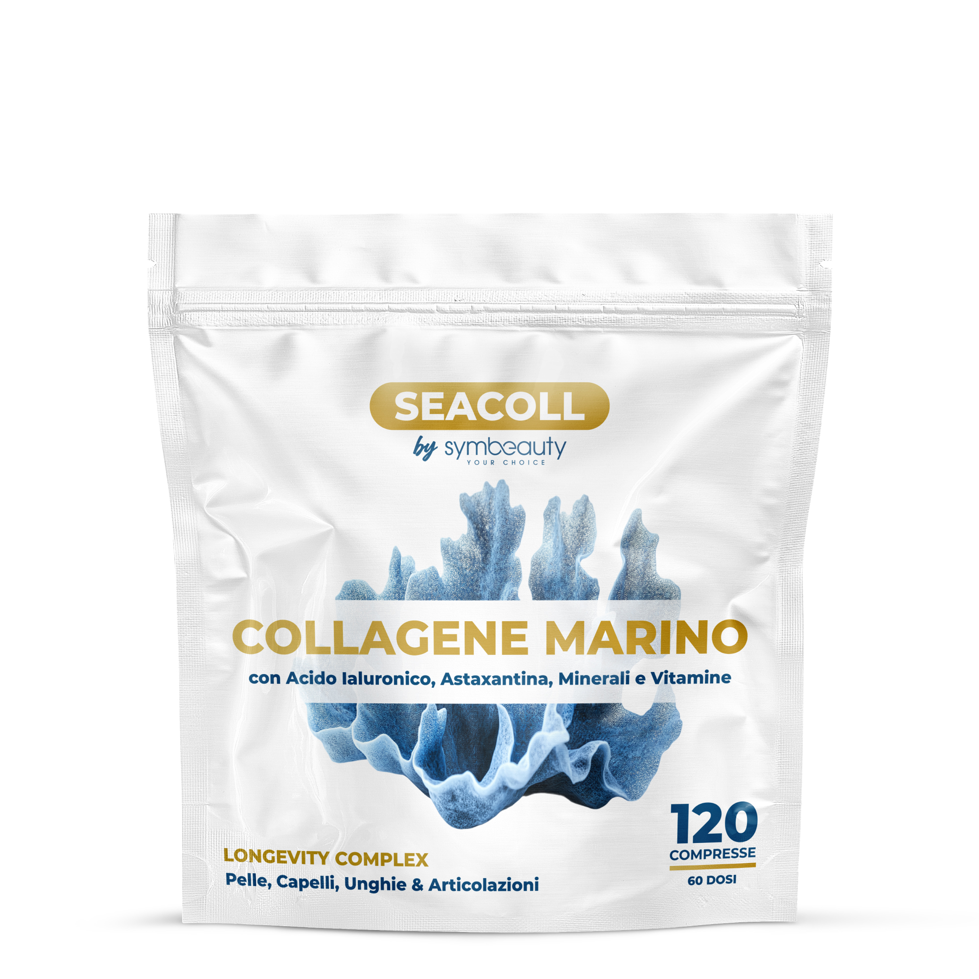 Supremagy Seacoll integratore collagene marino 2 compresse al dì