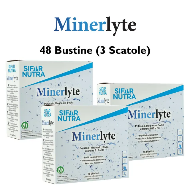 Sifar Nutra Minerlyte elettroliti 48 bustine energia