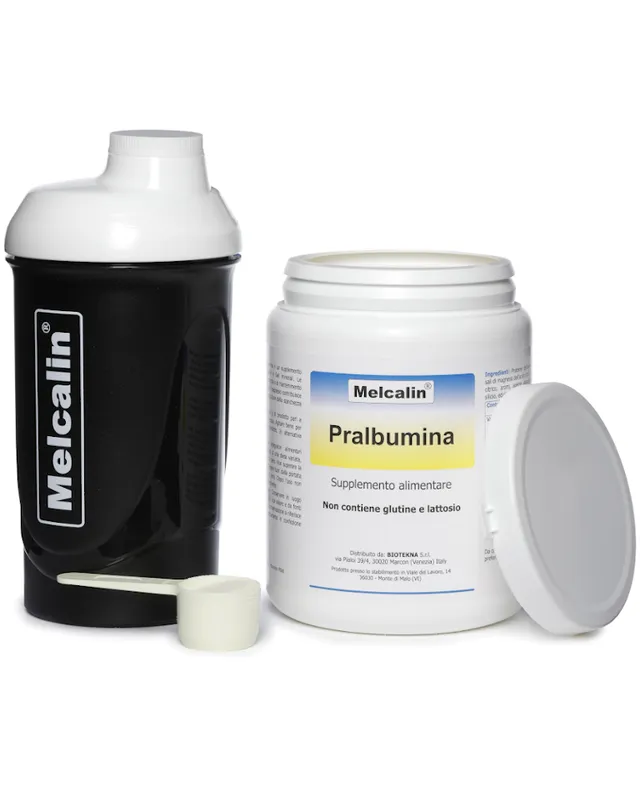 Melcalin Pralbumina proteine albumina uso sportivo