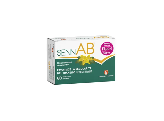 Chemist's Research SennAB Senna 60 Compresse Transito Intestinale