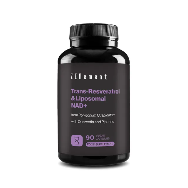 Zenement Longevità Trans-Resveratrolo NAD+ Integratore 90 Capsule