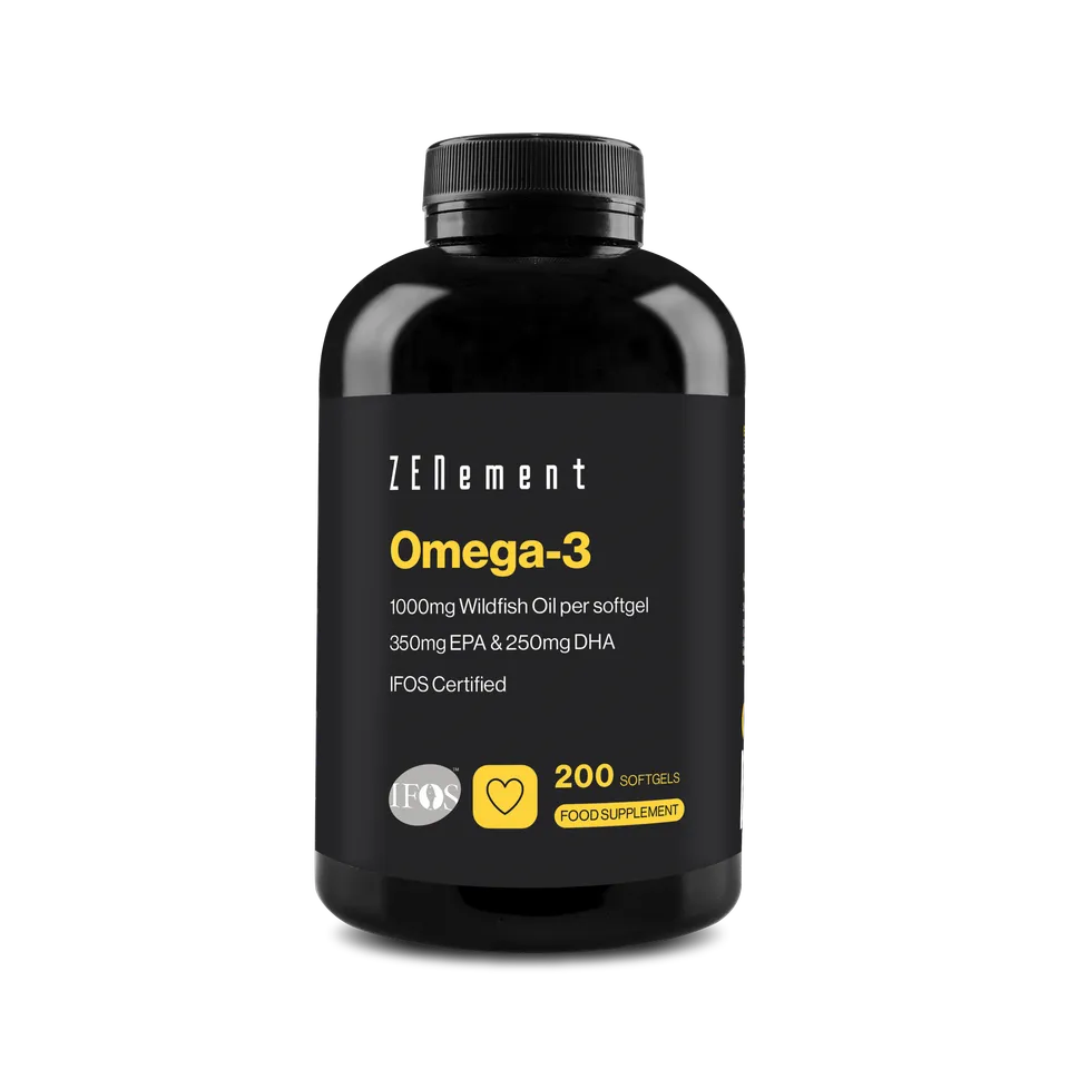 Zenement Salute Cardiovascolare Omega-3 1000 mg softgel 200 pz