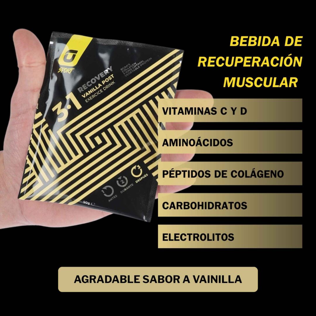 Recuperat-ion Recovery 3:1 Proteine Vaniglia 12 Bustine Recupero